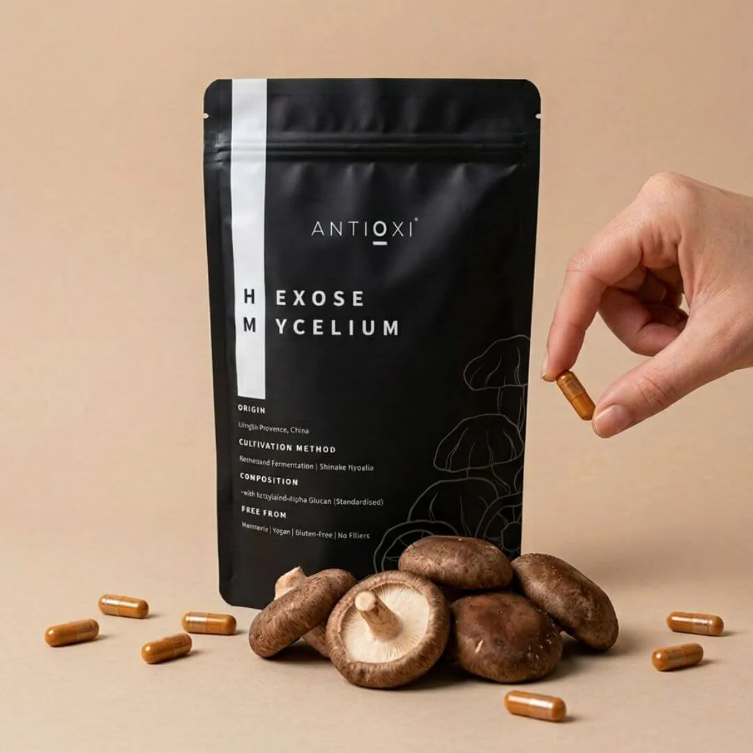 Hexose Mycelium Extract (AHCC) Capsules